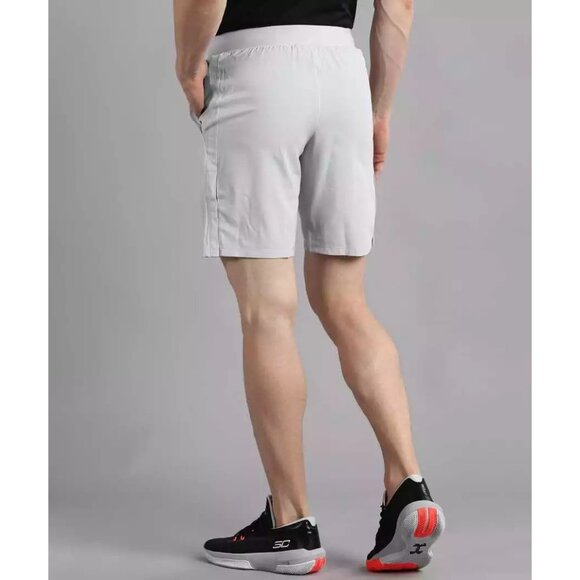 Under Armour Men's UA Vanish Snap Sports Shorts Solid Grey Size M - Picture 6 of 11